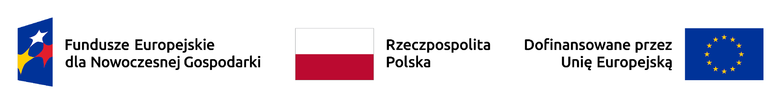 Fundusze Europejskie dla Nowoczesnej Gospodarki, Rzeczpospolita Polska, Dofinansowane przez Unię Europejską
